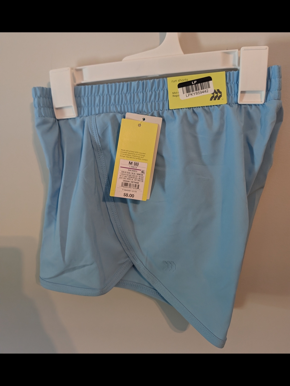 All In Motion M(8) Blue Running Shorts